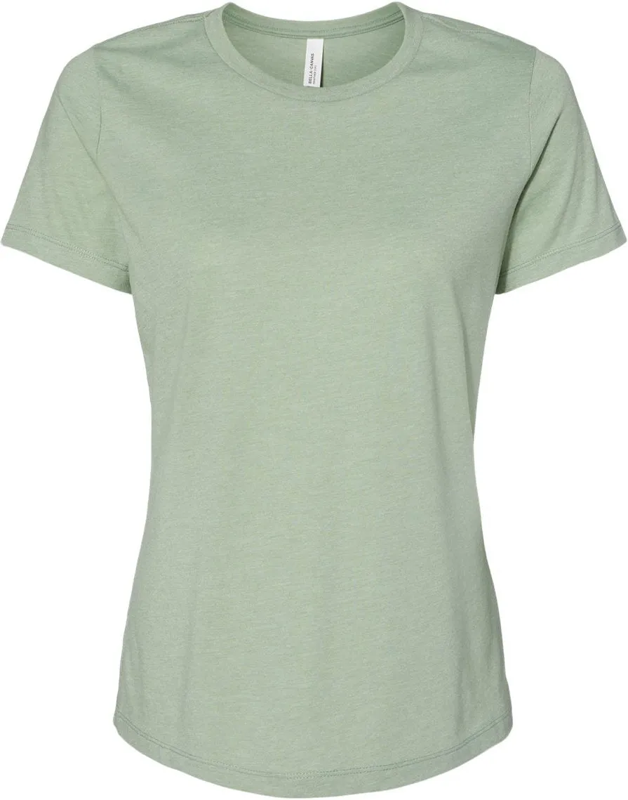 Bella Canvas Womens Relaxed Fit Heather CVC Tee
