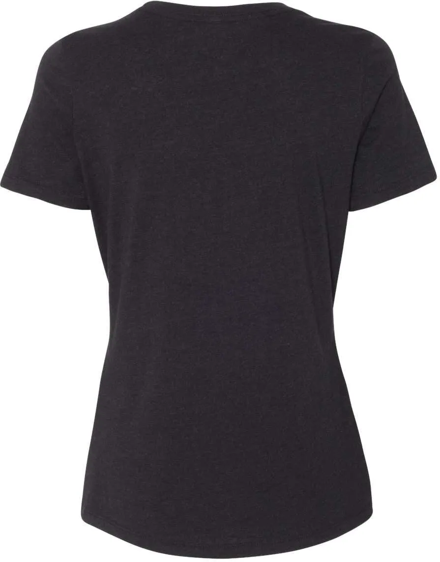 Bella Canvas Womens Relaxed Fit Heather CVC Tee