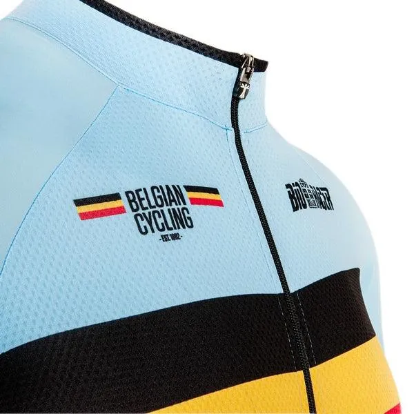 Bioracer Belgium Bodyfit 2.0 Mens Cycling Jersey