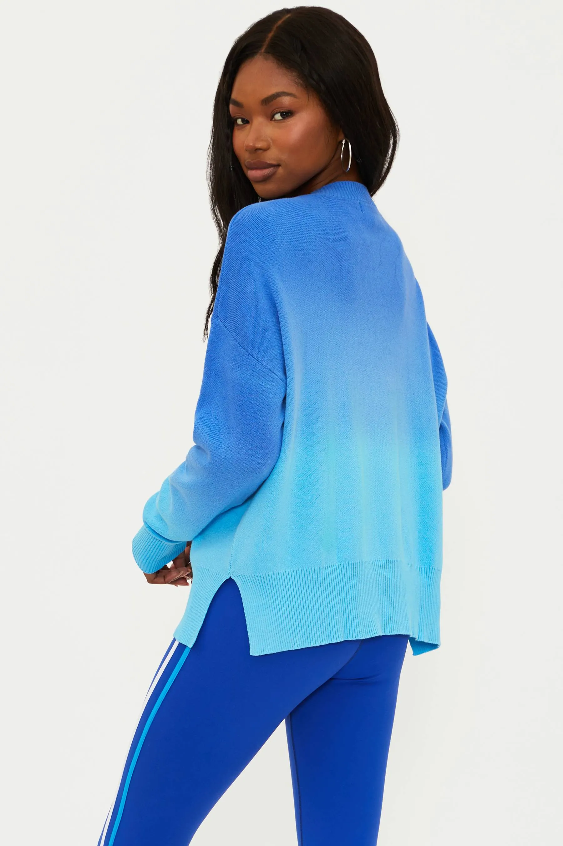 Callie Sweater Bluebell Two Tone Beach Riot