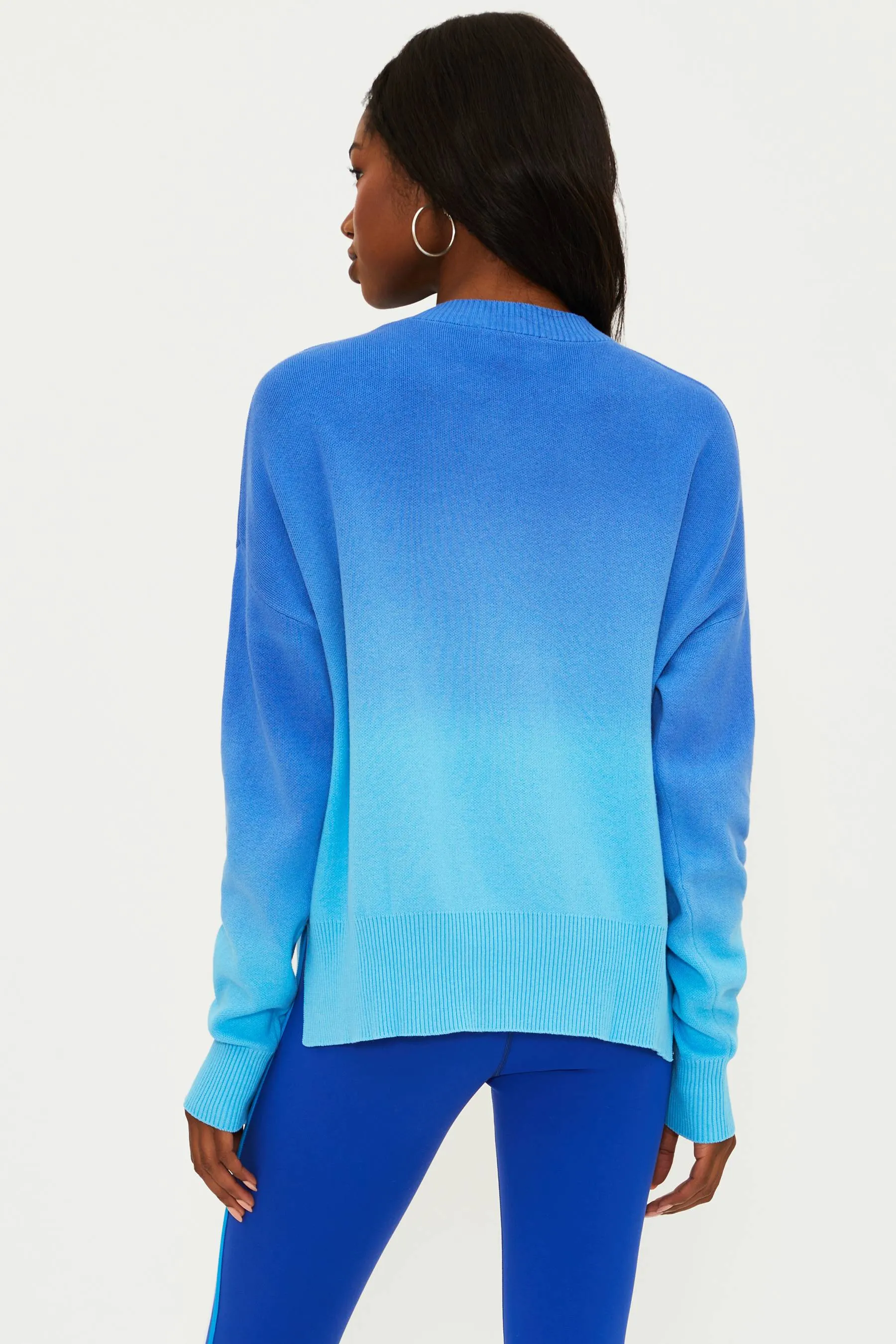 Callie Sweater Bluebell Two Tone Beach Riot