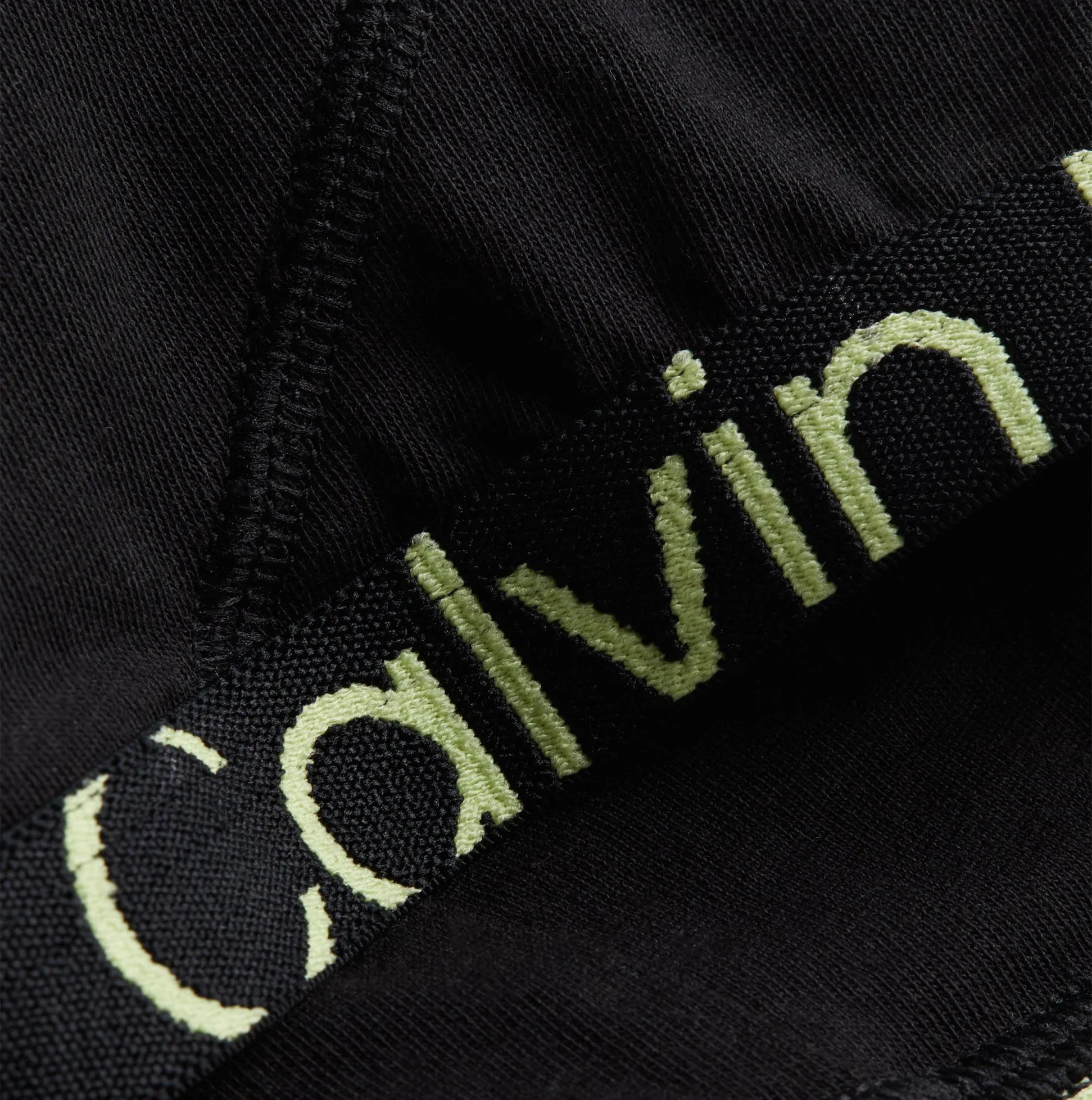 Calvin Klein UNLINED BRALETTE Womens Black Sunny Lime