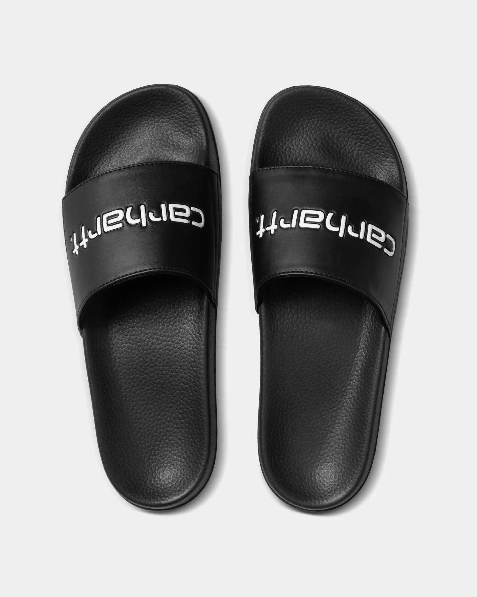 Carhartt WIP Slides | Black / White Carhartt WIP