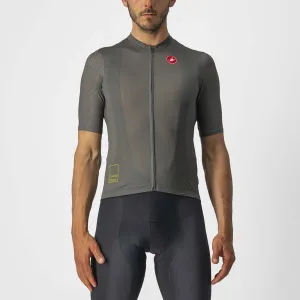 Castelli Breathe Attack Mens Cycling Jersey (Forest Gray)
