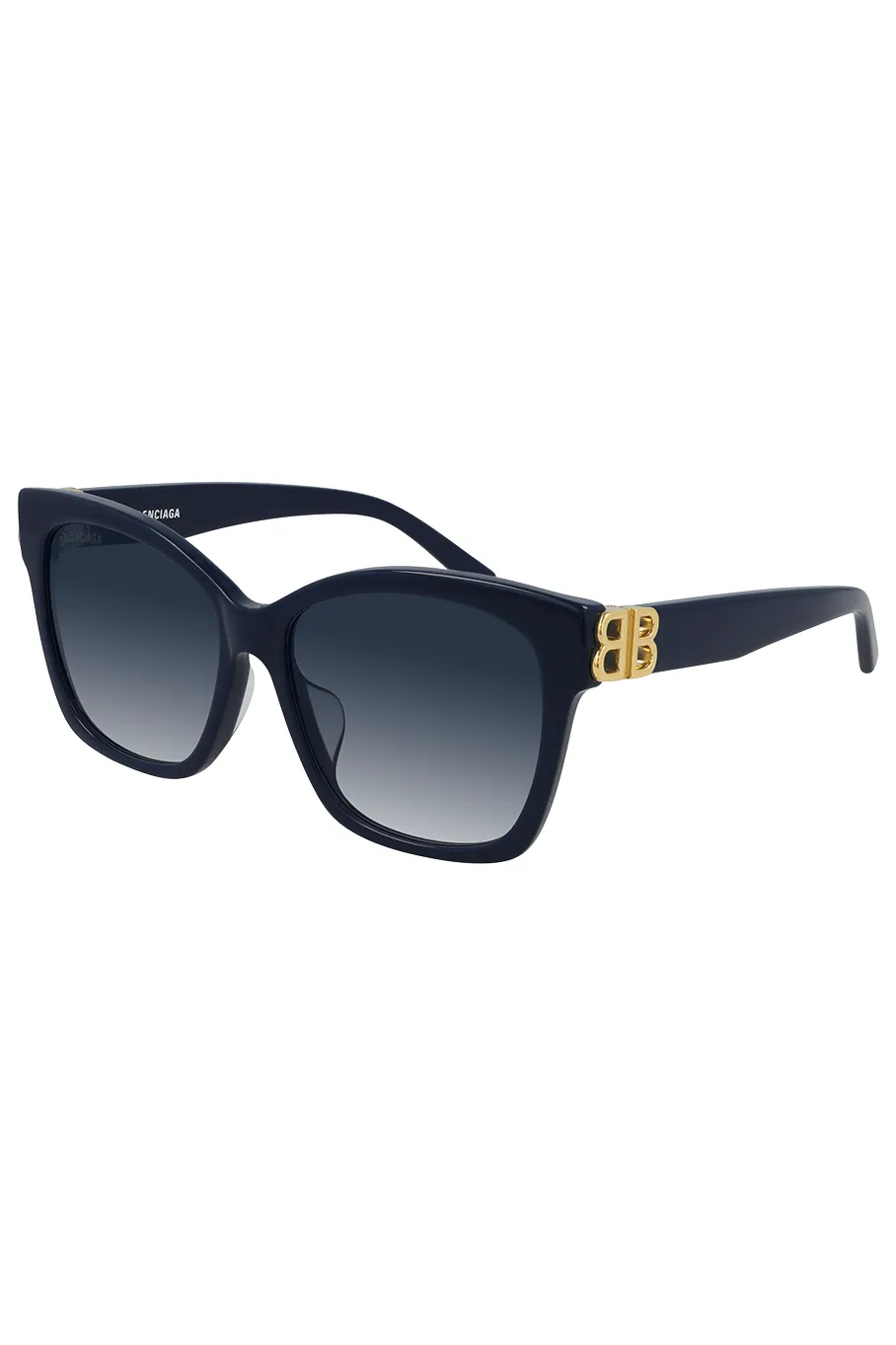 Cateye Sunglasses - Blue Gold