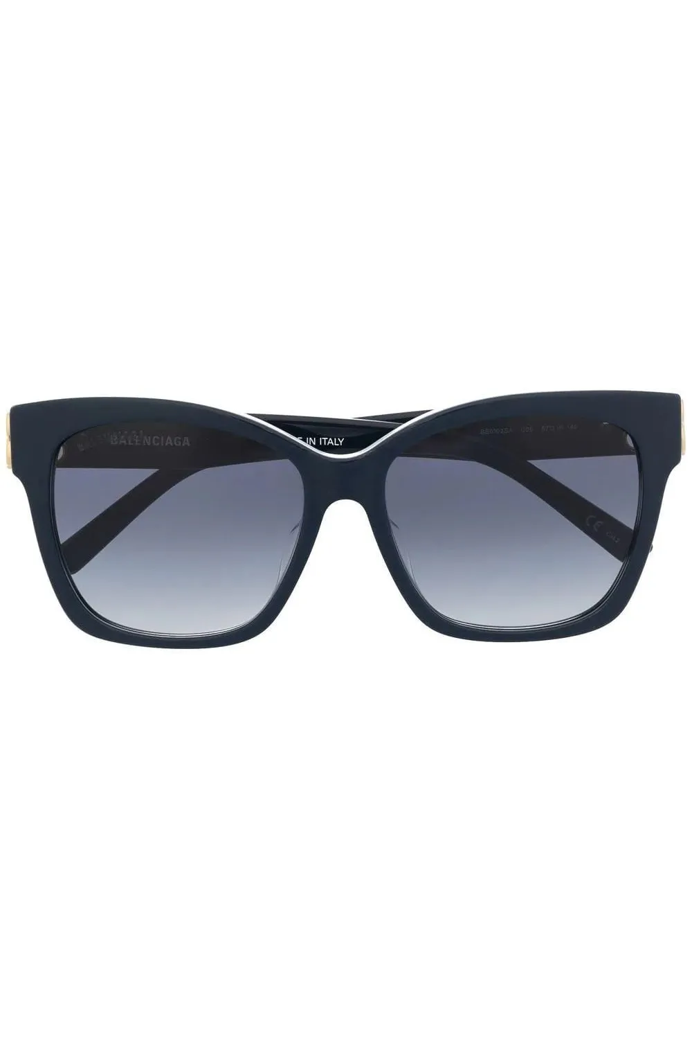 Cateye Sunglasses - Blue Gold