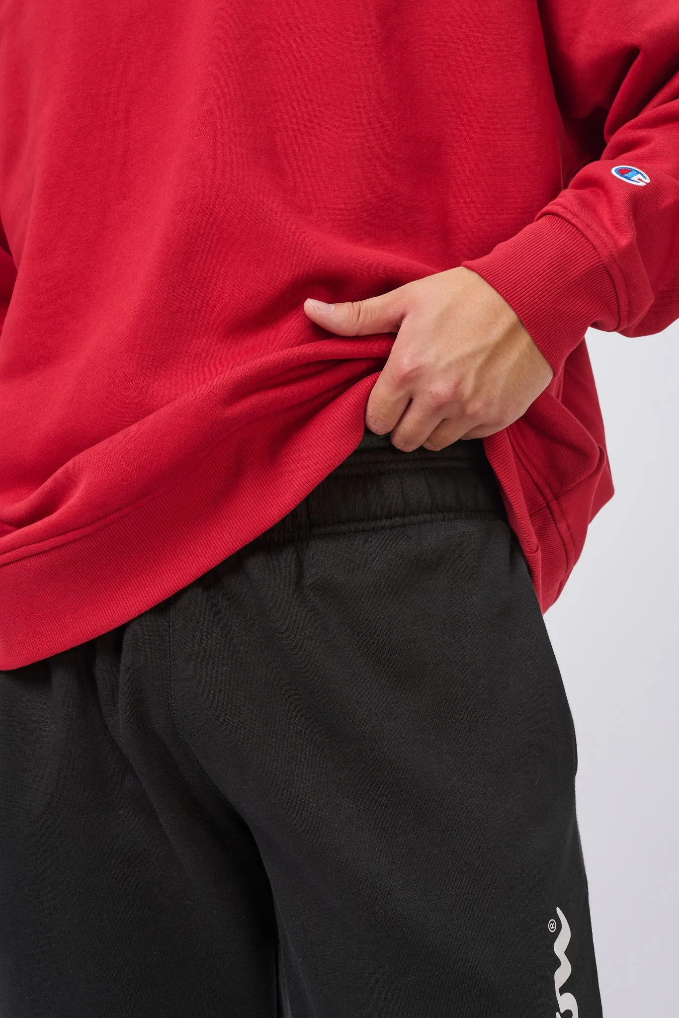 CHAMPION MEN'S SCRIPT TONAL CARDINAL SWEATSHIRT