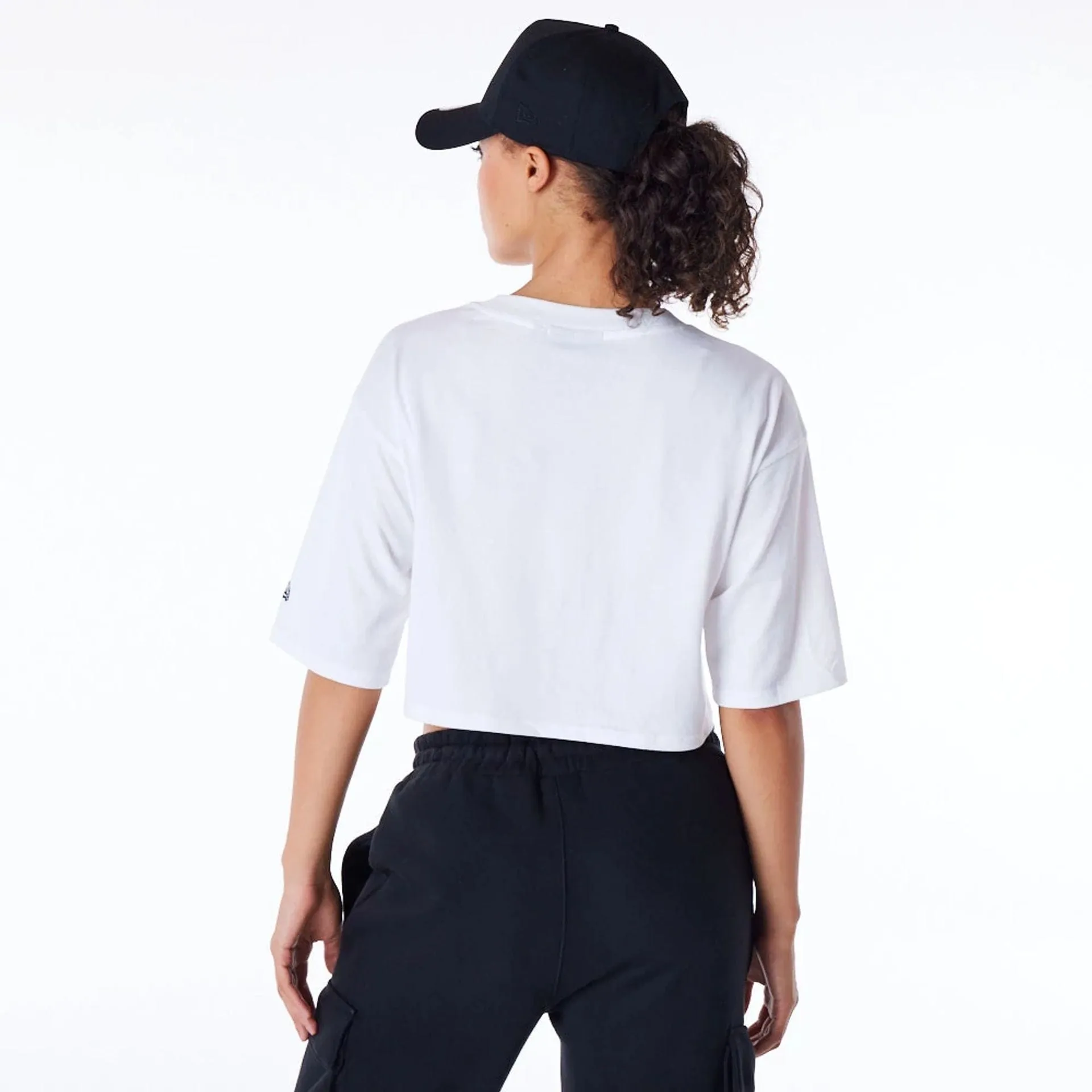 Chicago White Sox Womens MLB Lifestyle White Crop T-Shirt NEW ERA