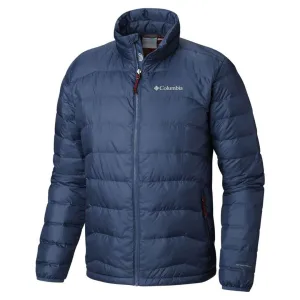 Columbia Men Blue Omni-Heat Reflective Cascade Peak II Down Jacket