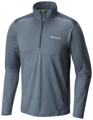 Columbia Men Blue Titan Ice Mens Half Zip