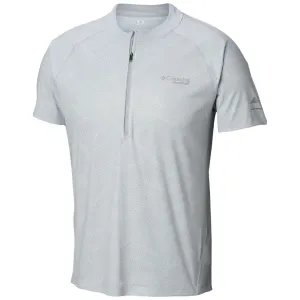 Columbia Men Grey Omni-Freeze F.K.T. II Tshirt