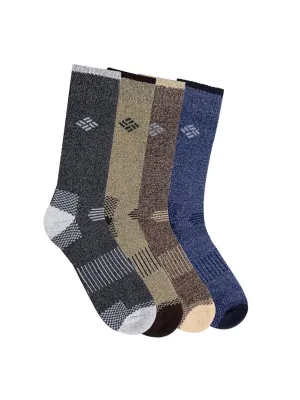 Columbia Men Multi SOCKS MN 4P THML CREW FC 108N (4 Pairs) (Non Returnable)