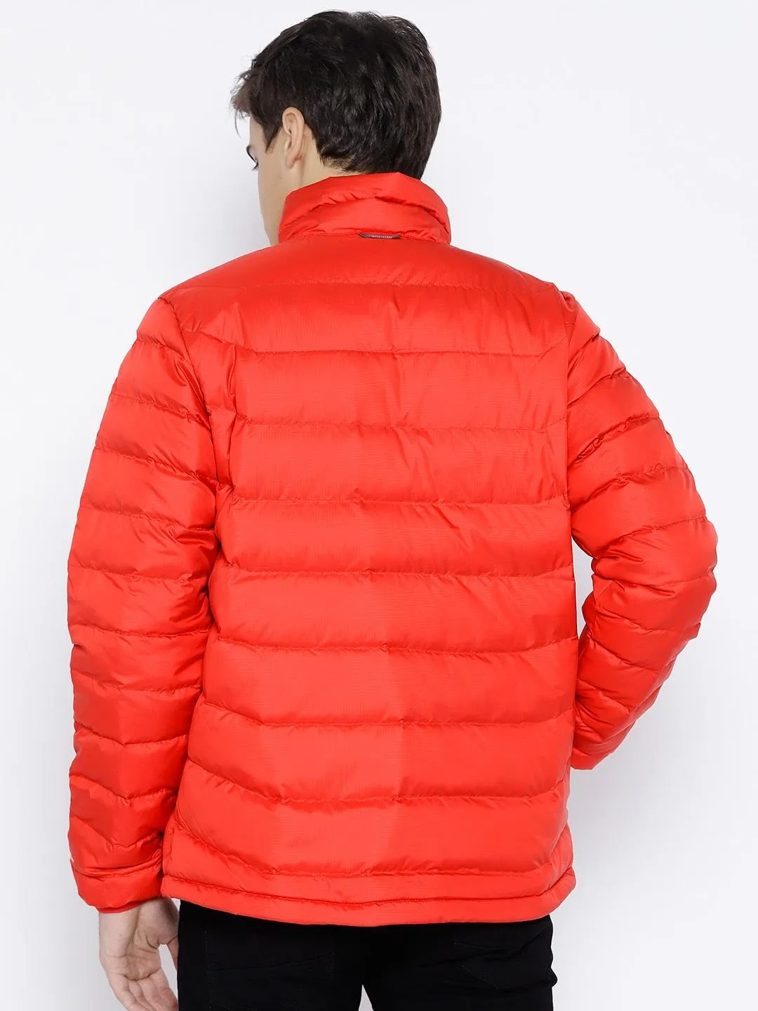 Columbia Men Red Omni-Heat Reflective Cascade Peak II Down Jacket