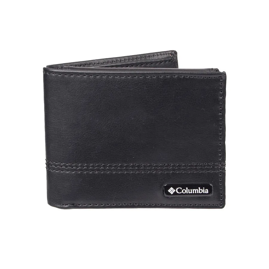 Columbia Mens Black RFID McDowell Passcase