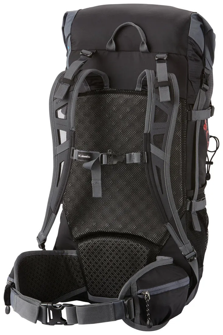 Columbia Unisex Black Trail Pursuit 40L Backpack
