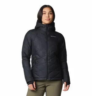 Columbia Women Black Omni-Heat Reflective Heavenly Hooded Jacket
