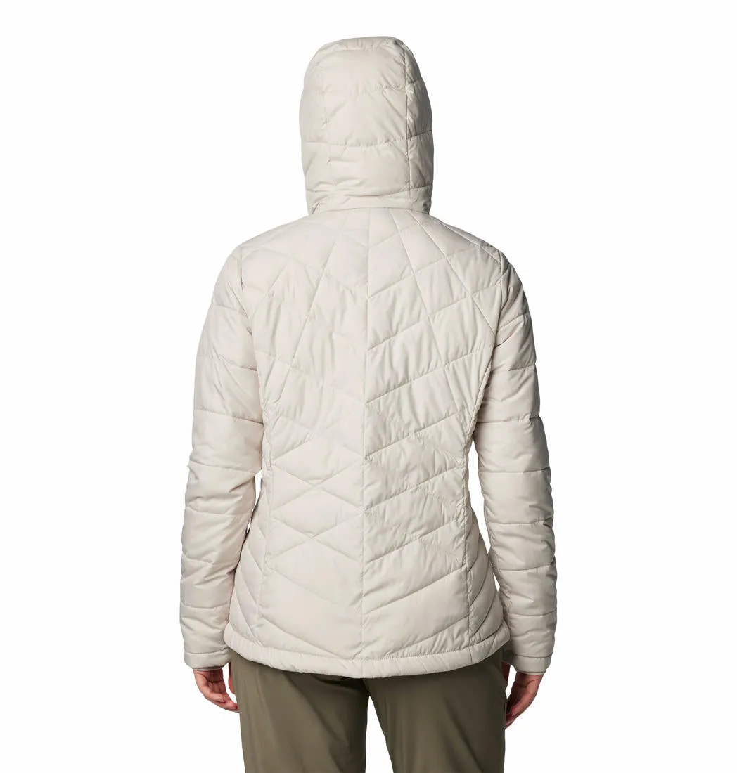 Columbia Women Brown Omni-Heat Reflective Heavenly Hooded Jacket