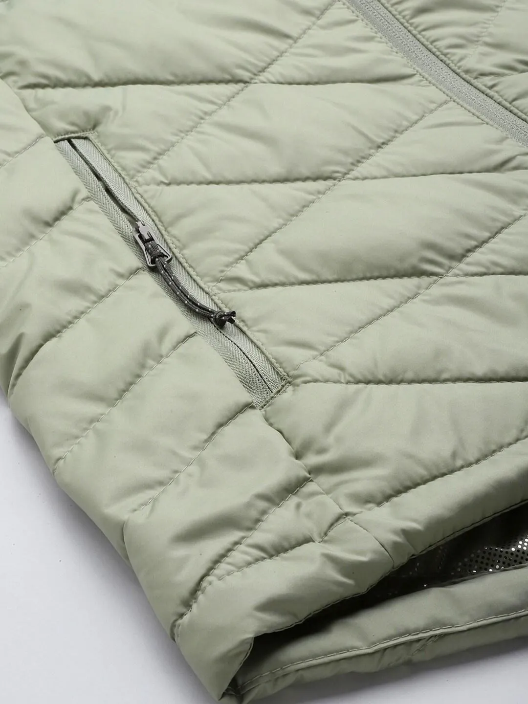 Columbia Women Green Omni-Heat Reflective Heavenly Hooded Jacket