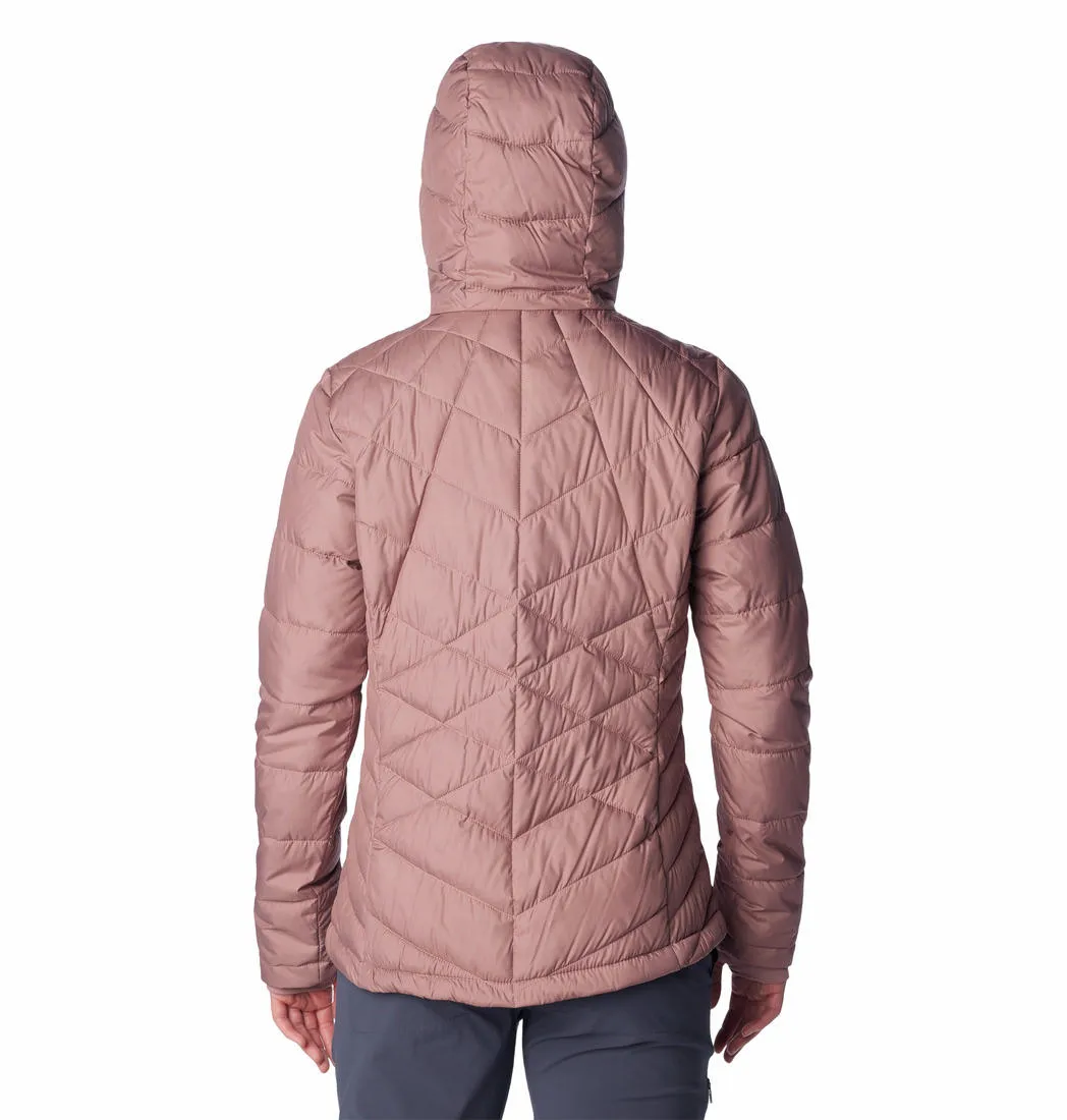 Columbia Women Red Omni-Heat Reflective Heavenly Hooded Jacket