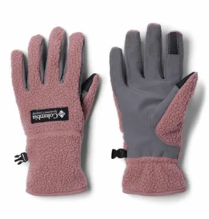 Columbia Womens Red Helvetia II Sherpa Glove W