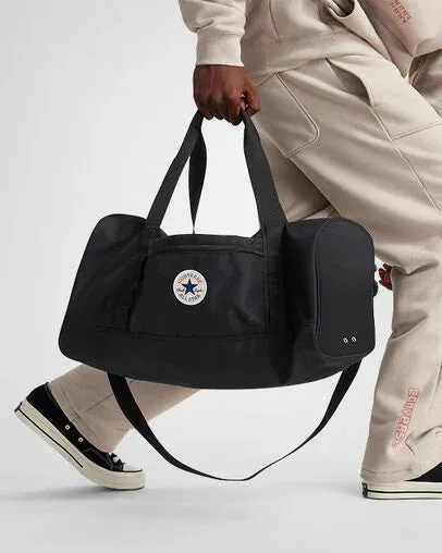 CONVERSE GO 2 BLACK DUFFLE BAG