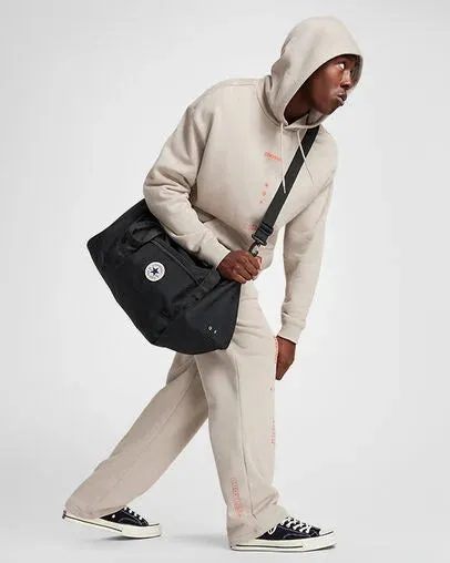 CONVERSE GO 2 BLACK DUFFLE BAG