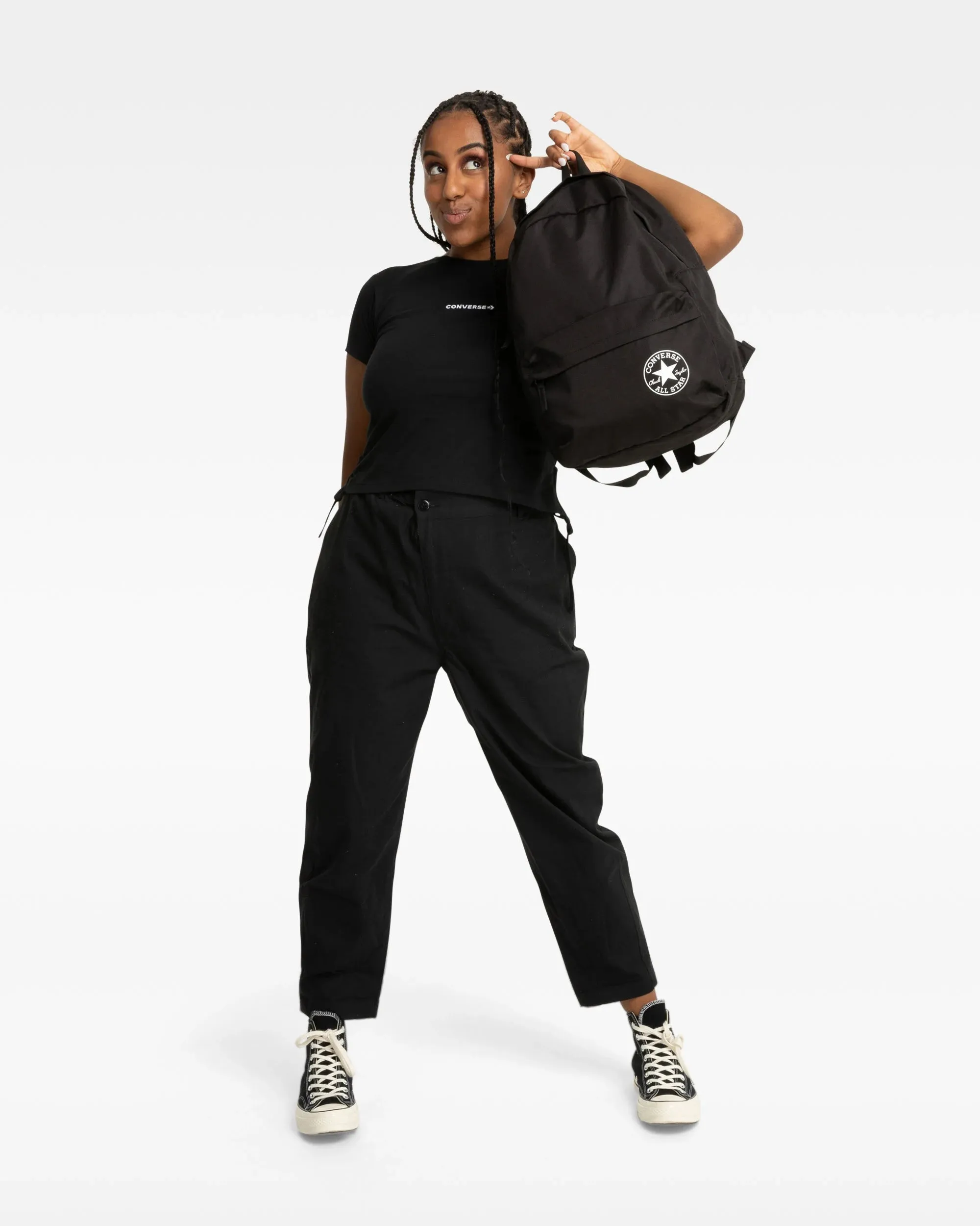 CONVERSE SPEED 3 BLACK BACKPACK