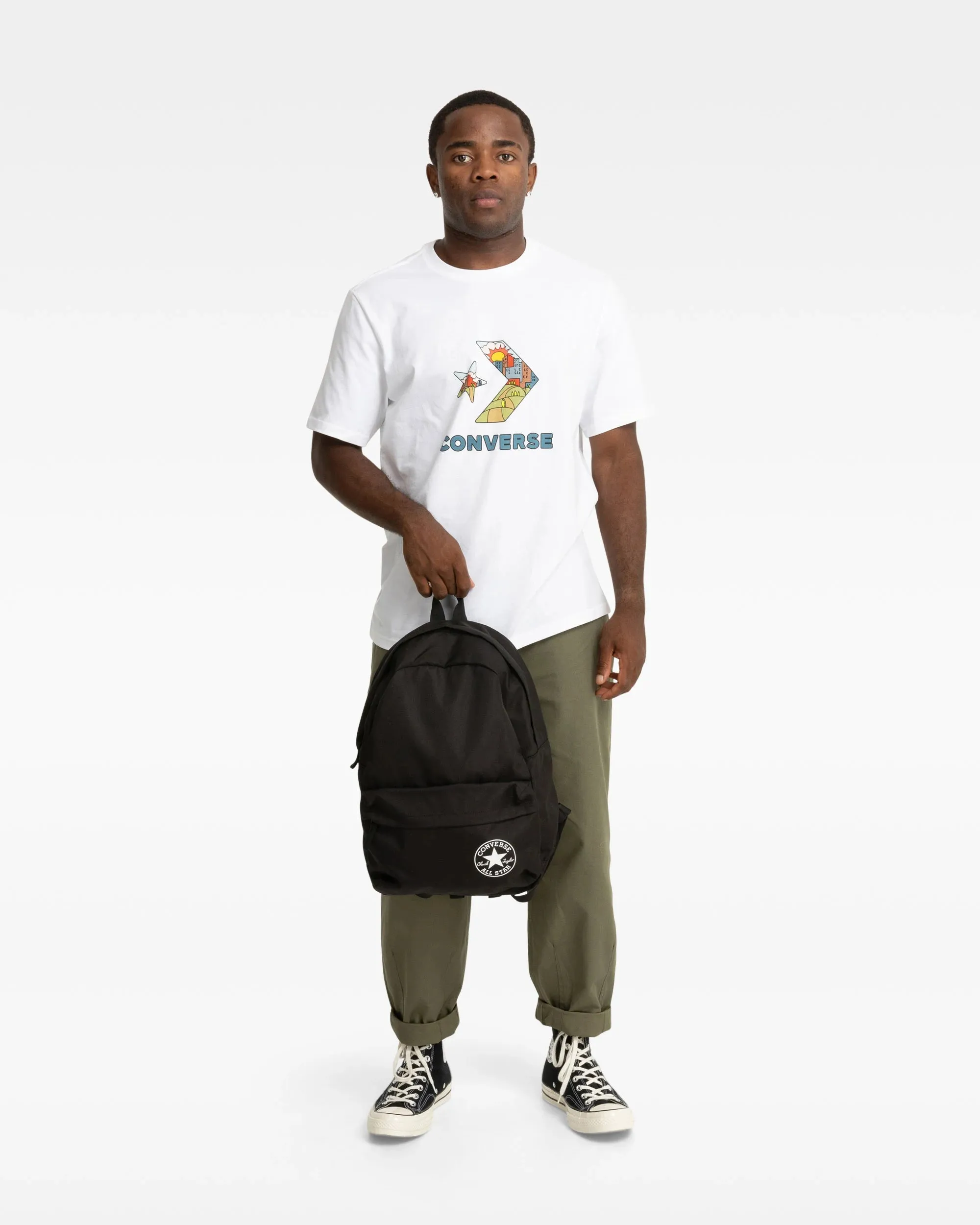 CONVERSE SPEED 3 BLACK BACKPACK