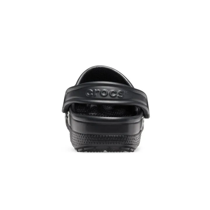 CROCS UNISEX CLASSIC BLACK CLOG