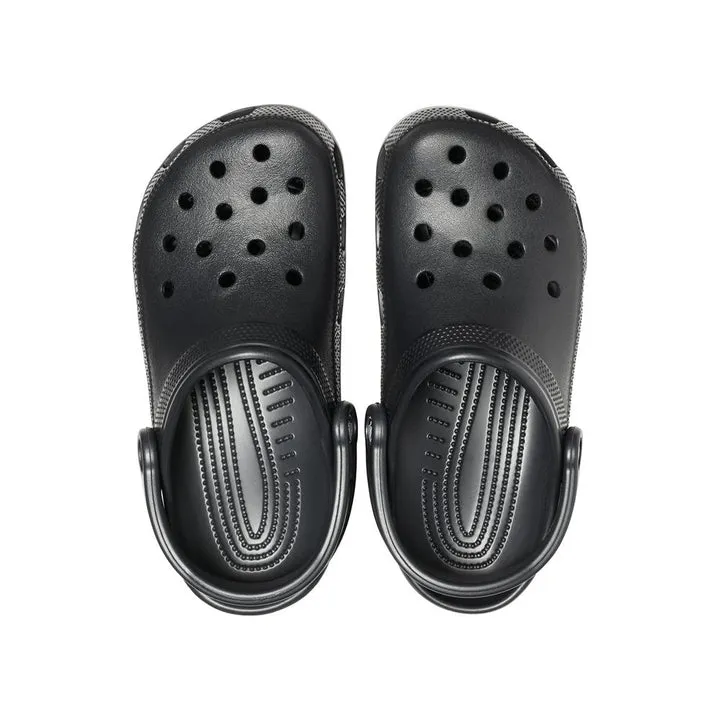 CROCS UNISEX CLASSIC BLACK CLOG