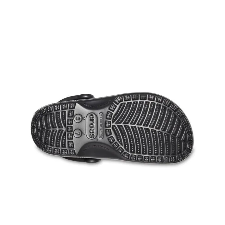 CROCS UNISEX CLASSIC BLACK CLOG