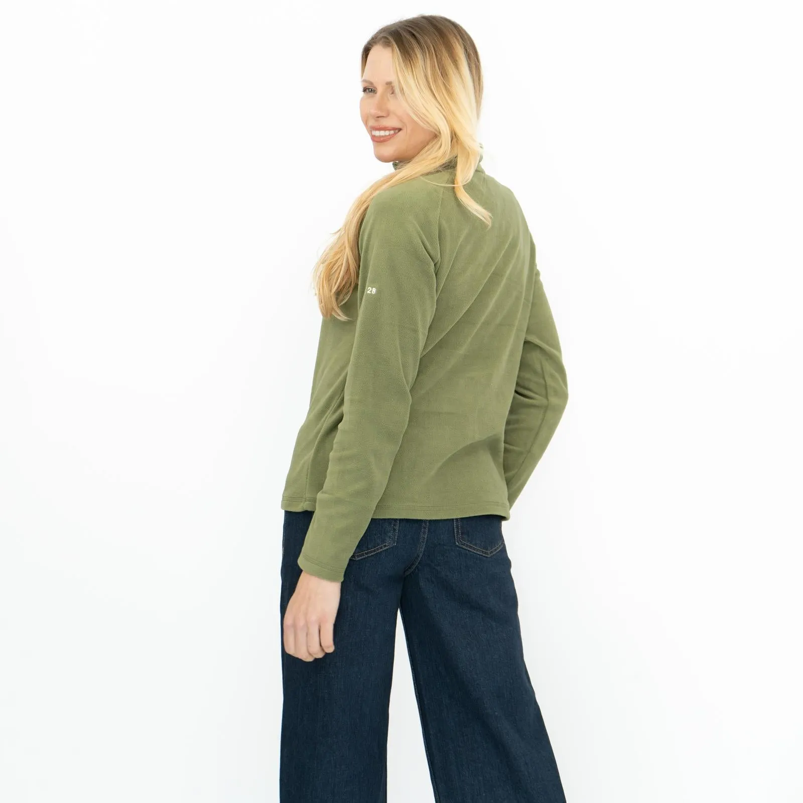 Dare 2B Womens Fleece Lightweight Freeform Half Zip Khaki