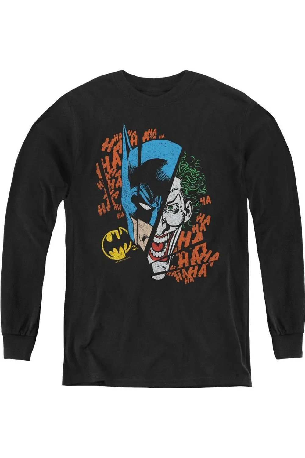 DC Comics Broken Visage Youth Long Sleeve Tee / T-Shirt