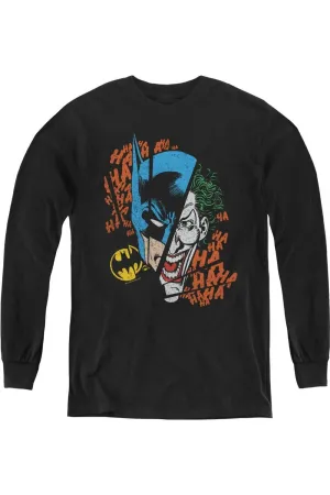 DC Comics Broken Visage Youth Long Sleeve Tee / T-Shirt