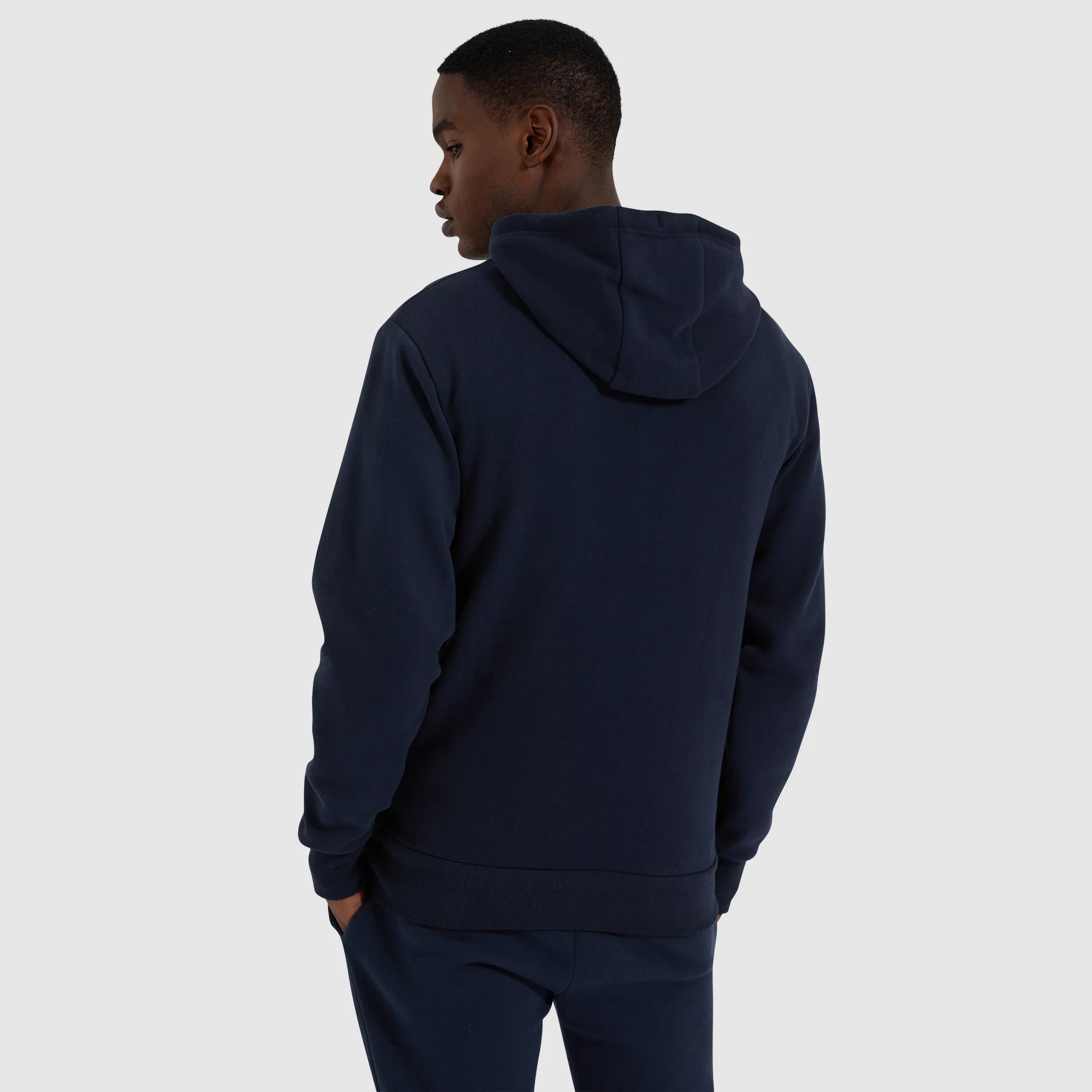 ELLESSE MEN'S GOTTERO NAVY HOODIE