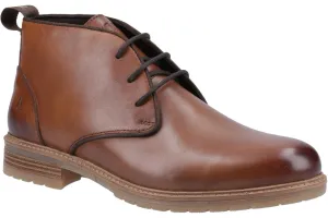 Hush Puppies Ricky Mens Leather Lace Up Chukka Boot