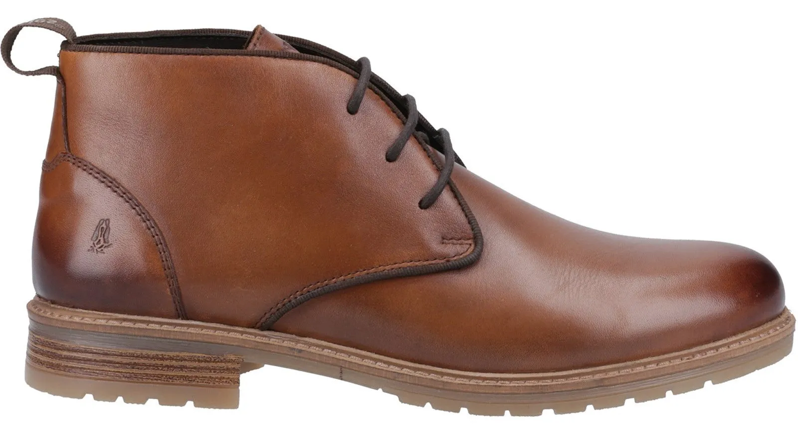 Hush Puppies Ricky Mens Leather Lace Up Chukka Boot
