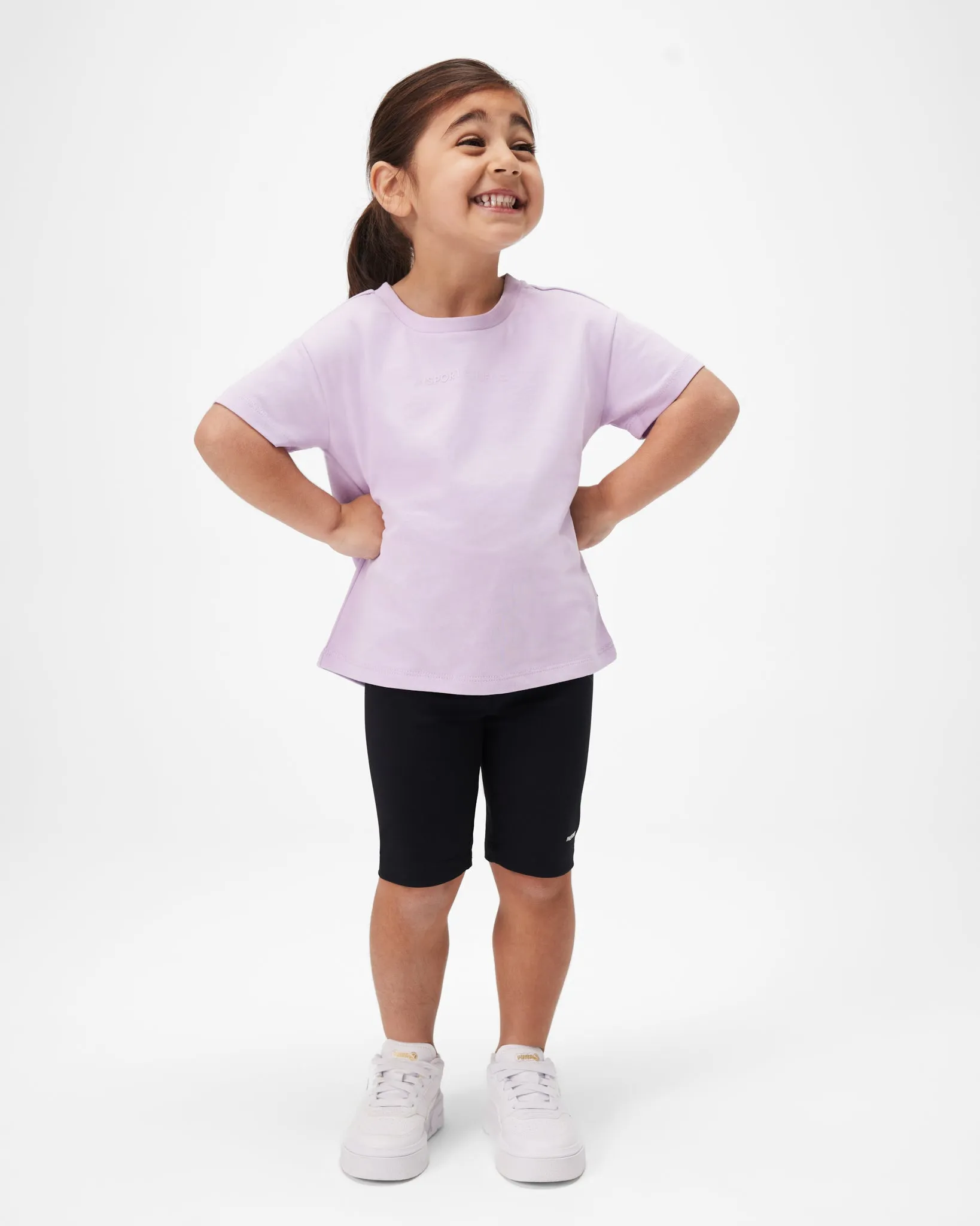 INSPORT KIDS LUNA BLACK BIKE SHORTS