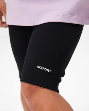 INSPORT KIDS LUNA BLACK BIKE SHORTS