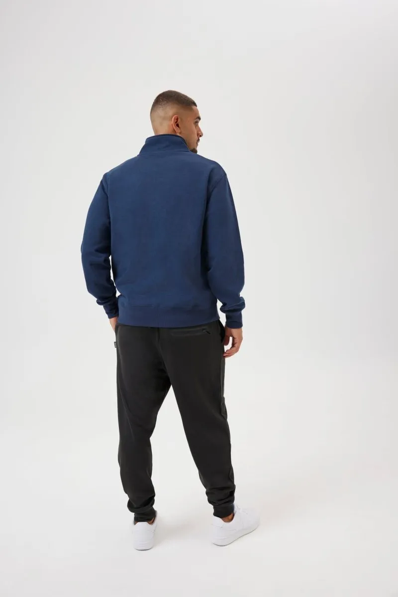 INSPORT MEN'S ALASKA QUARTER ZIP TOP NAVY