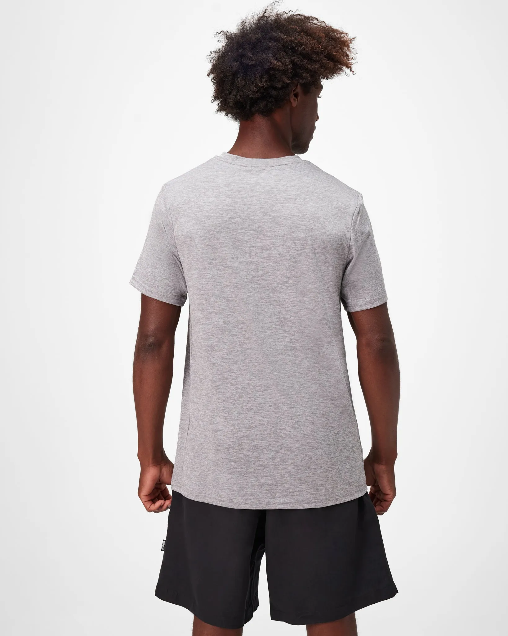INSPORT MENS RUN TEE GREY