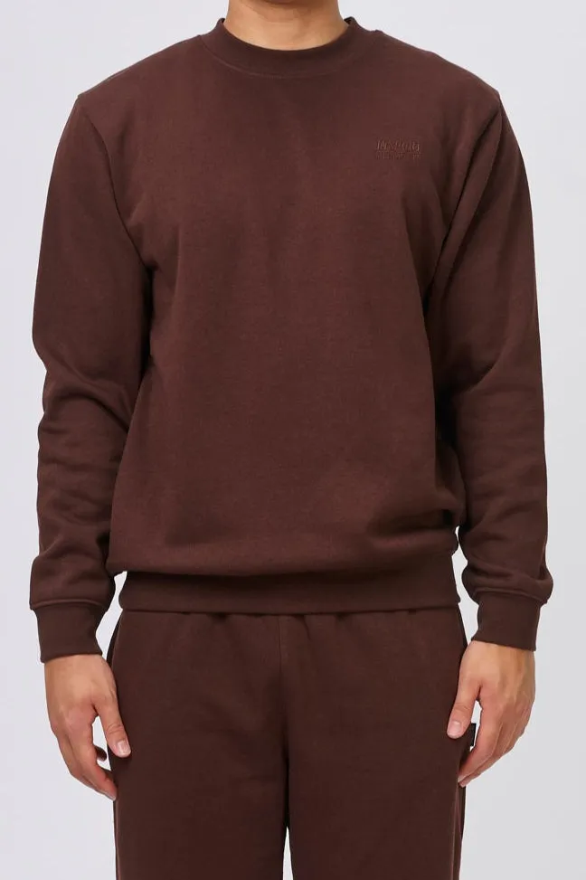 INSPORT UNISEX ALASKA CHOCOLATE CREW SWEATSHIRT