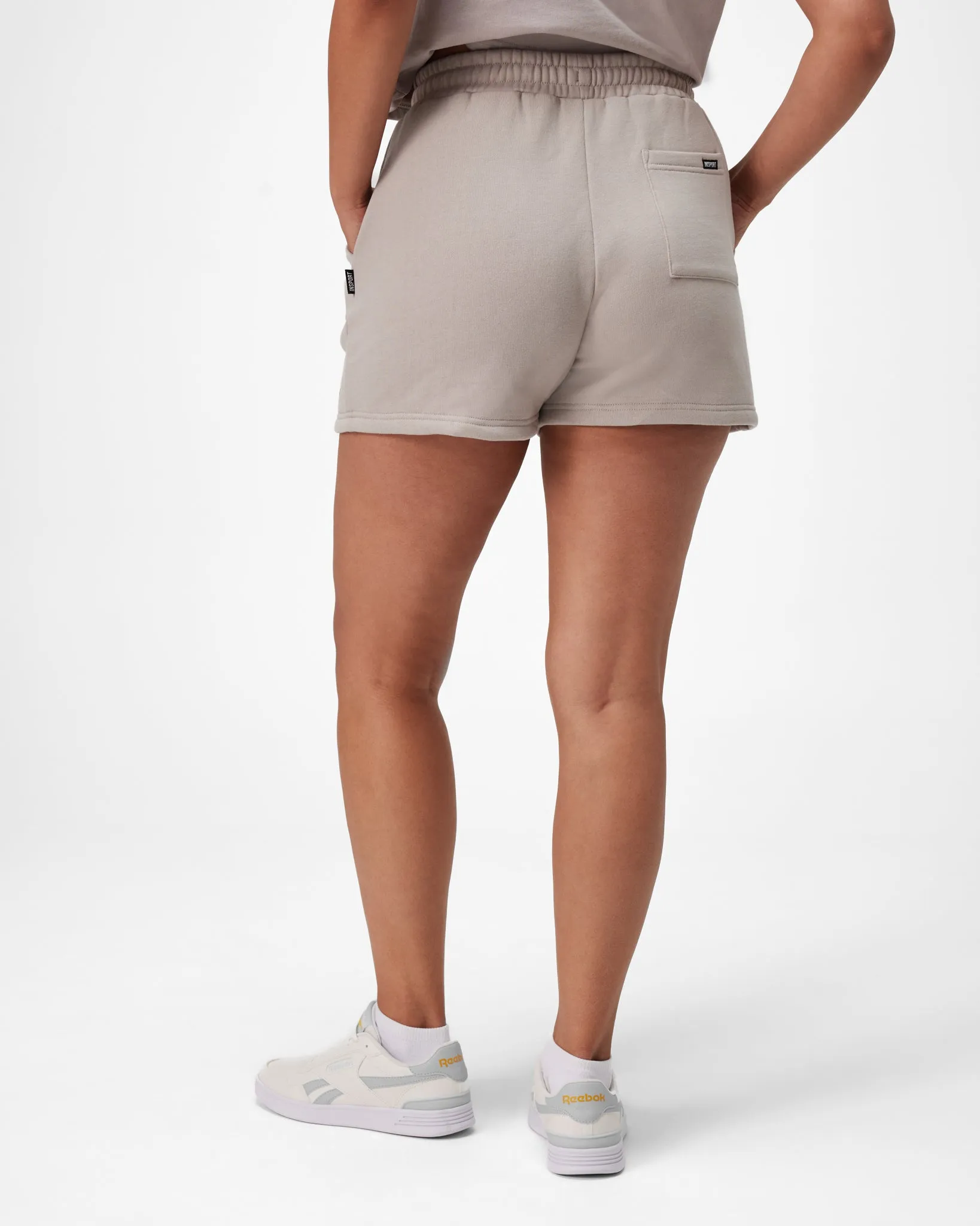 INSPORT WOMENS REMI FLEECE SHORT MOON