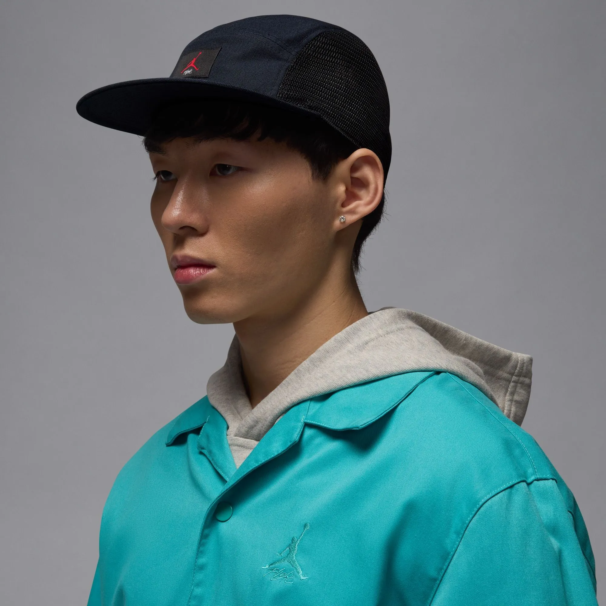 JORDAN FLY JUMPMAN CAP "BLACK/GYM RED"