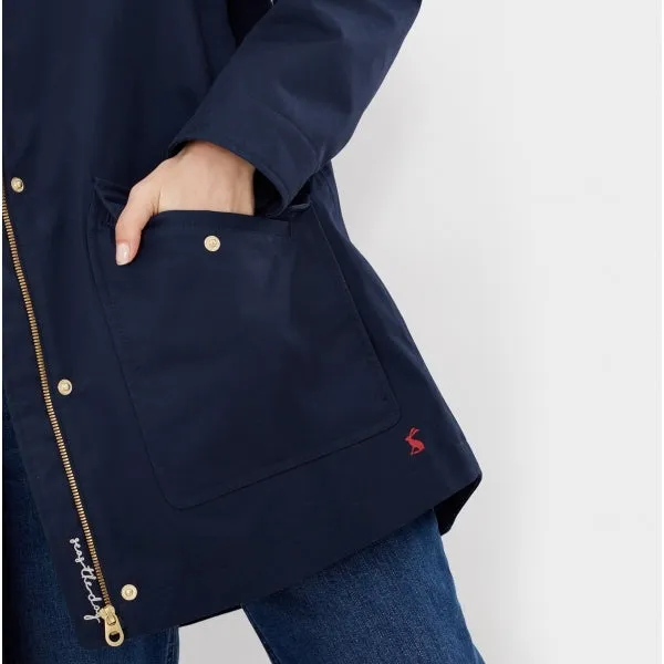 Joules COAST Womens Raincoat French Navy
