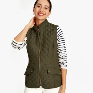 Joules MINX Womens Gilet Heritage Green