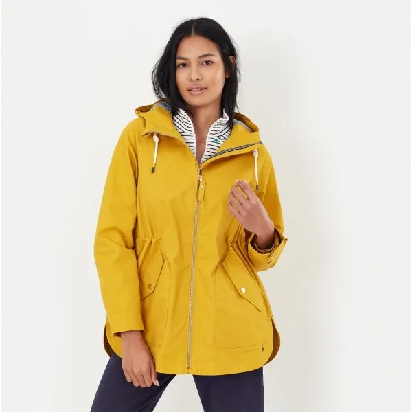 Joules SHORESIDE Womens Raincoat Antique Gold