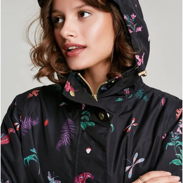 Joules WAYBRIDGE Womens Raincoat Midnight Beasts