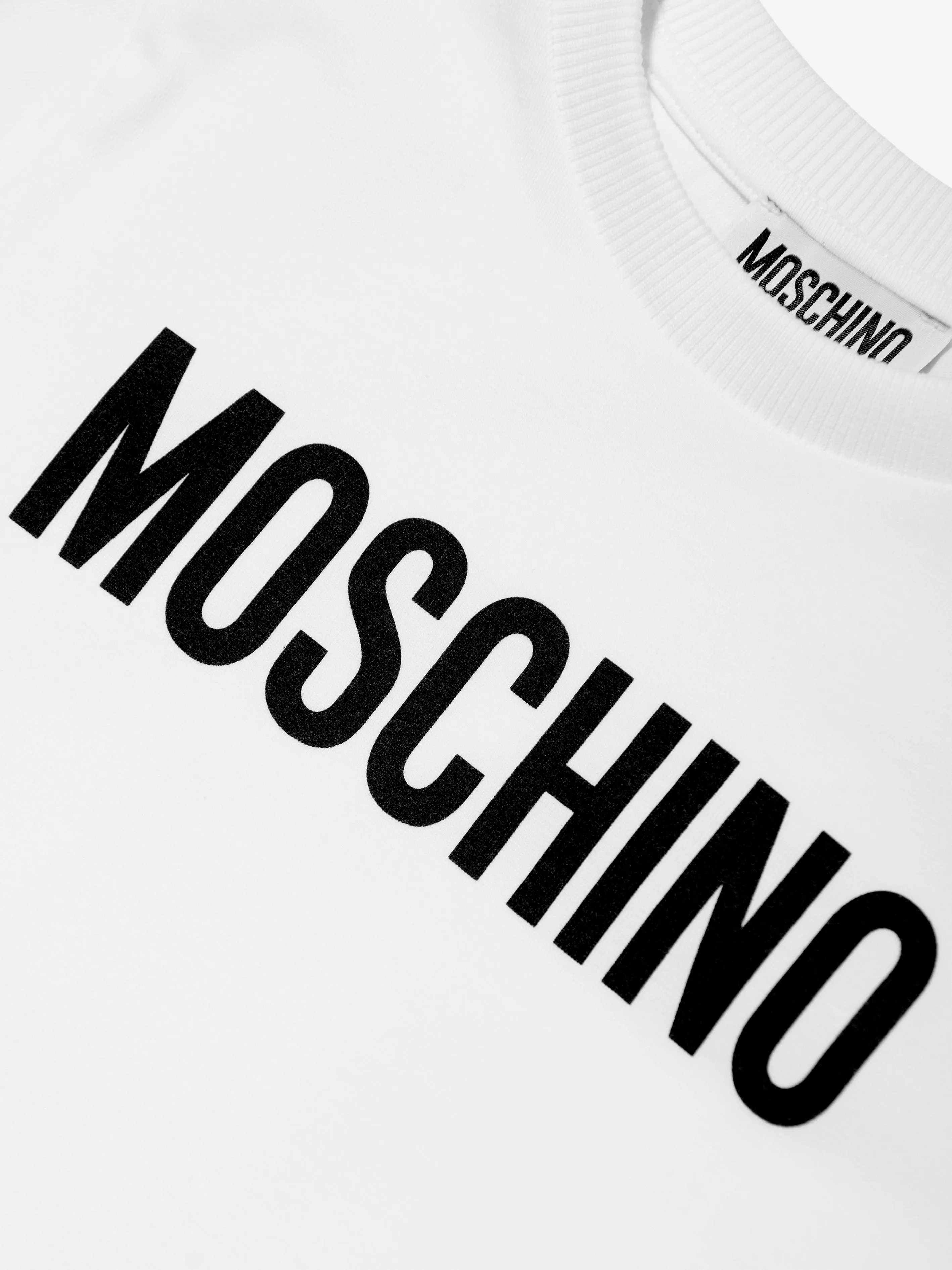 Kids Logo Print T-Shirt in White