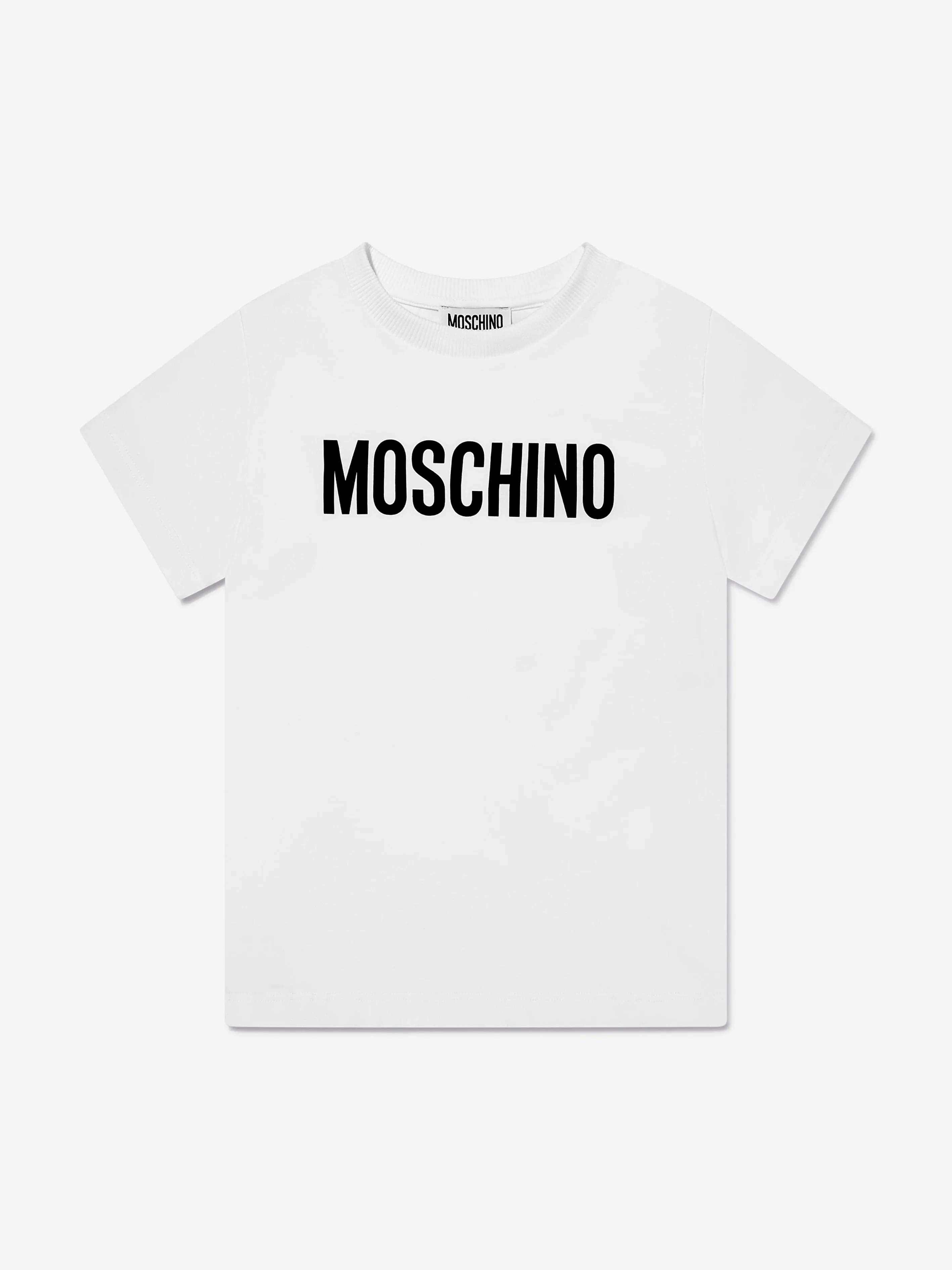 Kids Logo Print T-Shirt in White